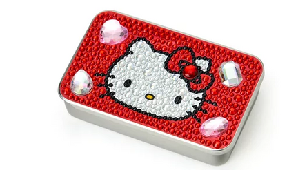 SANRIO ORIGINAL SLIDING HELLO KITTY TIN BOX