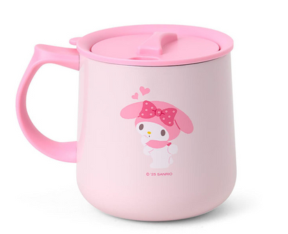 SANRIO ORIGINAL MY MELODY STAINLESS STEEL MUG WITH LID