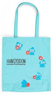 SANRIO JAPAN ORIGINAL HANGYODON TOTE BAG THE USUAL TWO