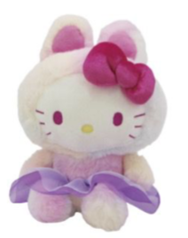 SANRIO HELLO KITTY RAINBOW BUNNY 9 INCHES PLUSH RAINBOW