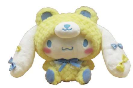 SANRIO MCINNAMOROLL 10 IN GIRLY BEAR PLUSH