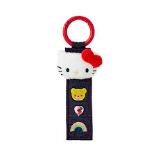 SANRIO HELLO KITTY DENIM KEYCHAIN