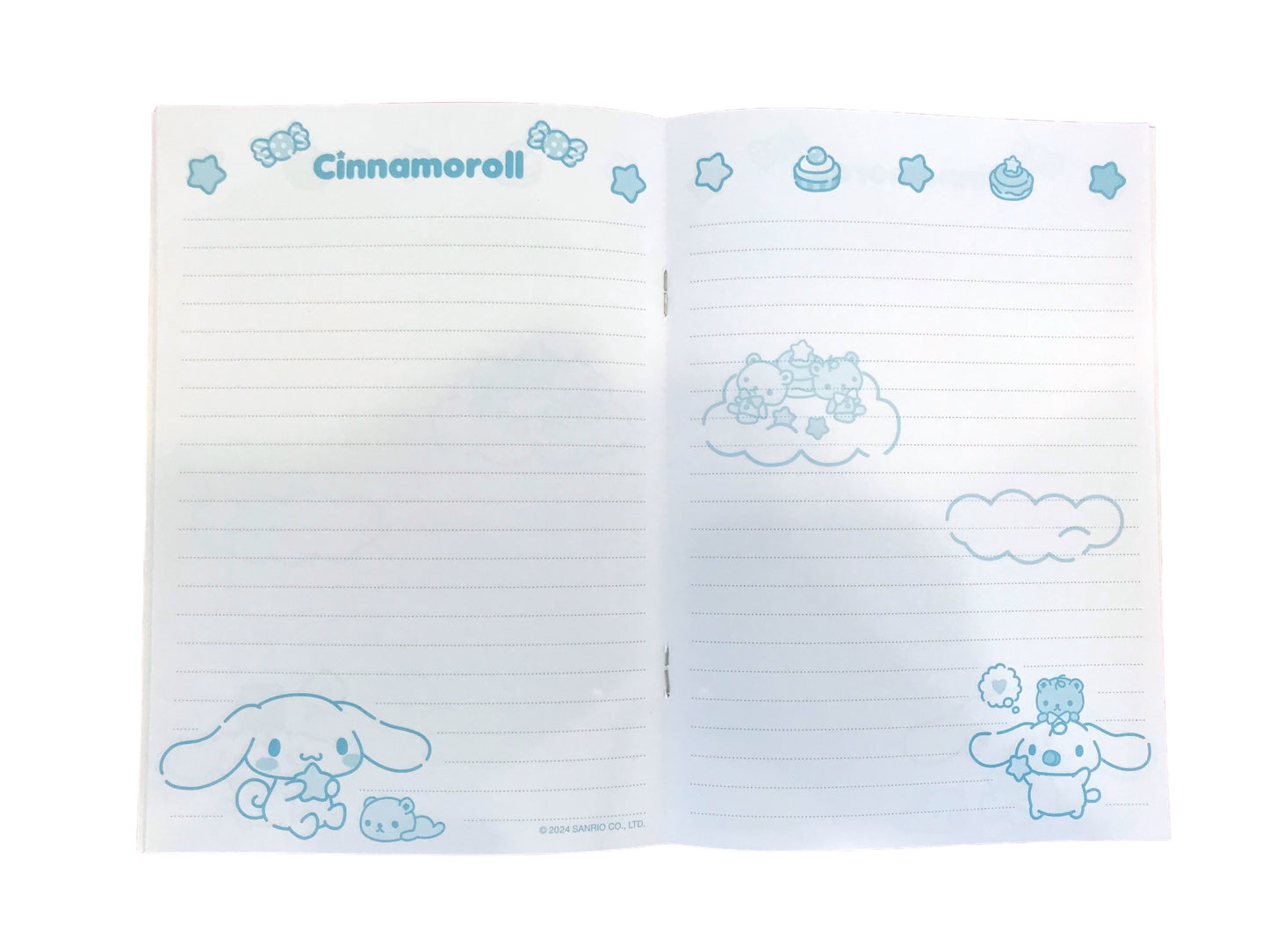 SANRIO JAPAN ORIGINAL CINNAMOROLL A5 NOTEBOOK