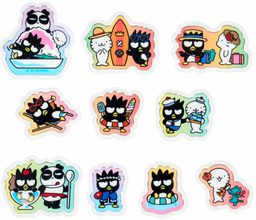 SANRIO ORIGINAL BADTZ-MARU STICKER CREAM SODA
