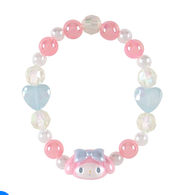 SANRIO ORIGINAL MY MELODY KIDS BEADED BRACELET