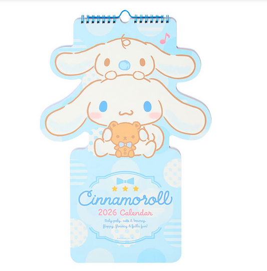 SANRIO ORIGINAL CINNAMOROLL  DIE-CUT CALENDAR 2026