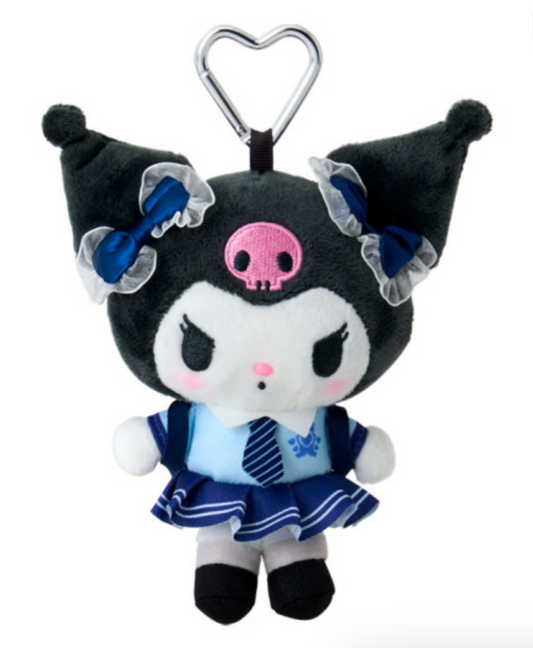 SANRIO ORIGINAL KUROMI ACADEMY SPARKLING JOURNEY SCHOOL UNIFORM MASCOT HOLDER