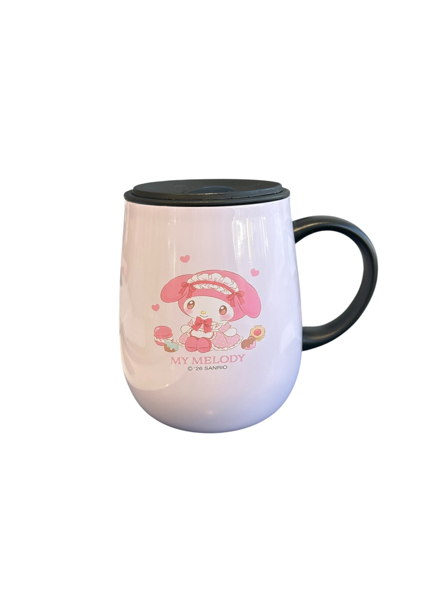 SANRIO ORIGINAL MY MELODY & KUROMI 2026 KUJI #3 MY MELODY STAINLESS STEEL MUG