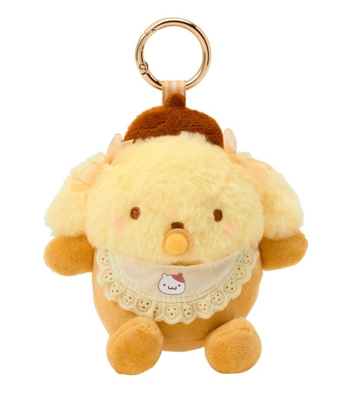 SANRIO ORIGINAL POMPOMPURIN MASCOT HOLDER BAG CHARM (BABY RIBBON FLUFFY)