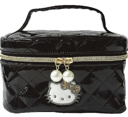 SANRIO ORIGINAL HELLO KITTY BLACK COSMETIC BAG 2025