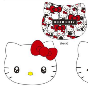 SANRIO HELLO KITTY ADMIRE EMOTION FACE PLUSH