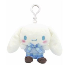 SANRIO CINNAMOROLL UNIFORM MASCOT CLIP / PLUSH