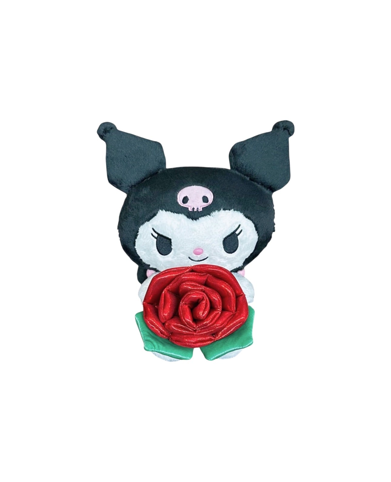 SANRIO KUROMI 8 IN PLUSH GLITTER ROSE