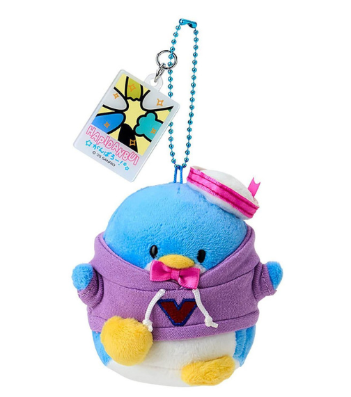 SANRIO ORIGINAL TUXEDOSAM MASCOT HOLDER (HAPIDANBUI BOYS HAPPY BIRTHDAY 5TH ANNIVERSARY! ALL TOGETHER)