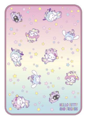 SANRIO CHARACTERS THROW PEGASUS MX