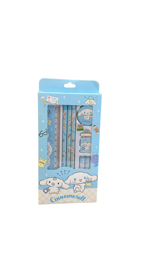 SANRIO CINNAMOROLL 8 PIECES STATIONARY SET