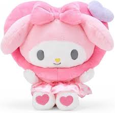 SANRIO JAPAN ORIGINAL MY MELODY COLORFUL HEART PLUSH