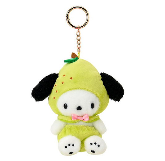 SANRIO ORIGINAL POCHACCO MASCOT HOLDER FRUIT DESIGN