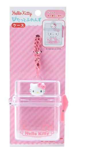 SANRIO JAPAN ORIGINAL HELLO KITTY DOLL CONTAINER CHARM