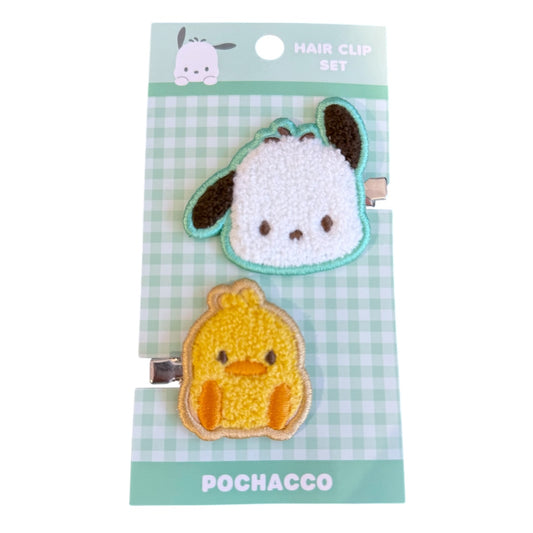 SANRIO ORIGINAL POCHACCO HAIR CLIP SET