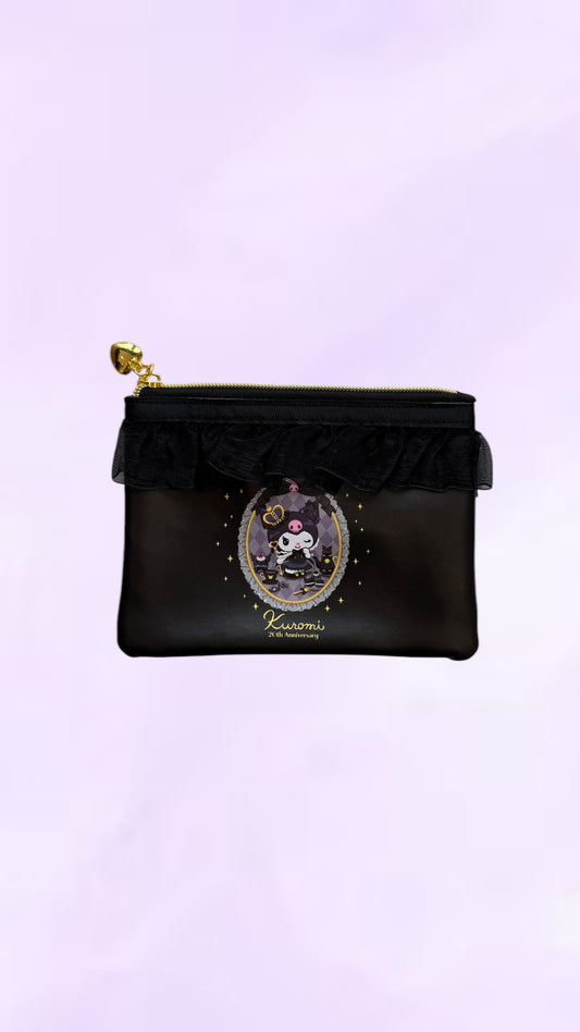SANRIO ORIGINAL 2025 KUROMI KUJI #7 POUCH BLACK