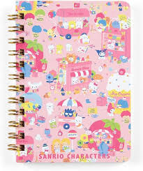 SANRIO JAPAN ORIGINAL CHARACTERS B7 RING NOTEBOOK