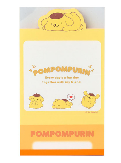 SANRIO ORIGINAL POMPOMPURI HAND DELIVERY MEMO PAD