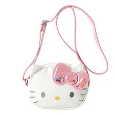 SANRIO ORIGINAL HELLO KITTY FACE KIDS CROSS BODY POUCH