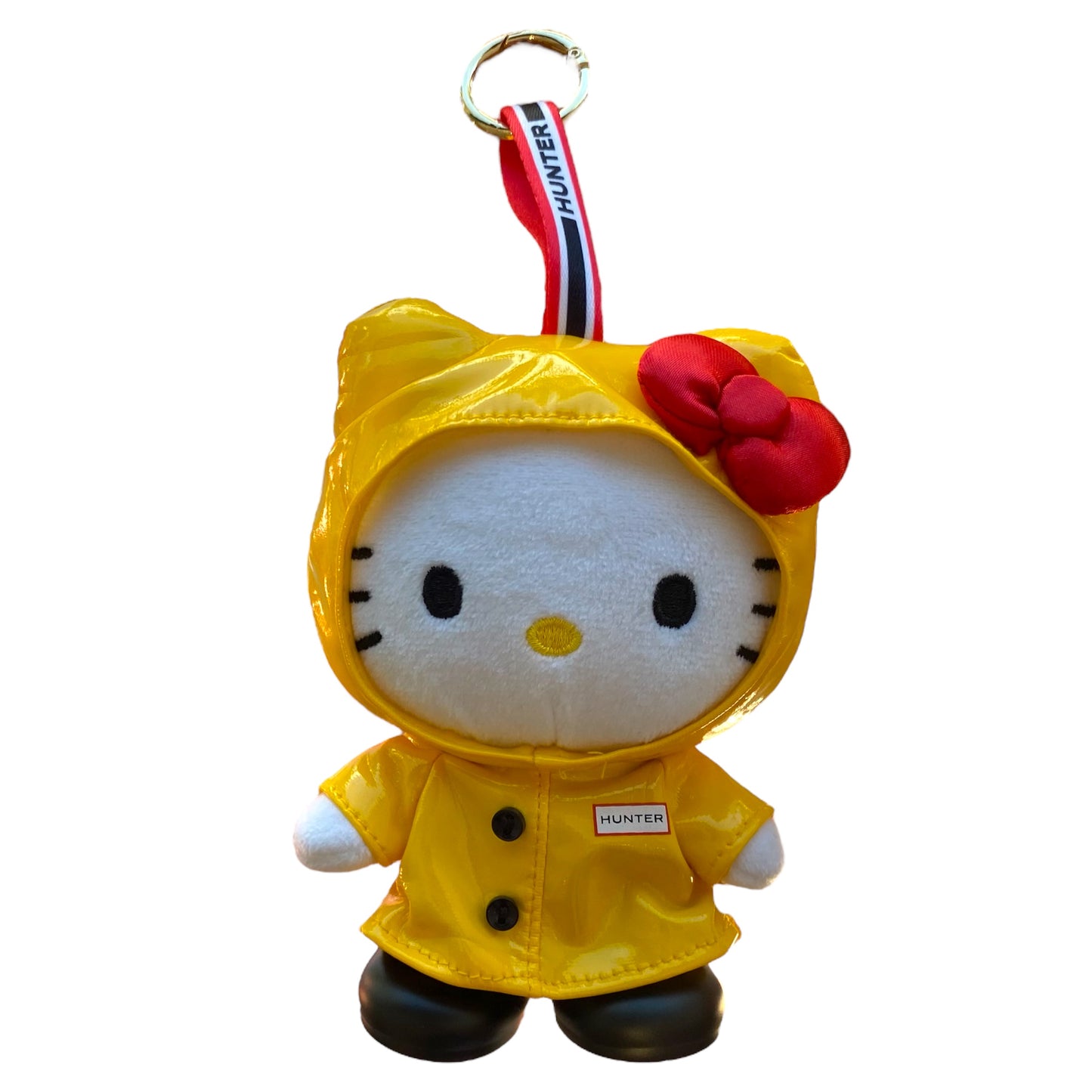 SANRIO HELLO KITTY X HUNTER HANGING MASCOT YELLOW RAINCOAT