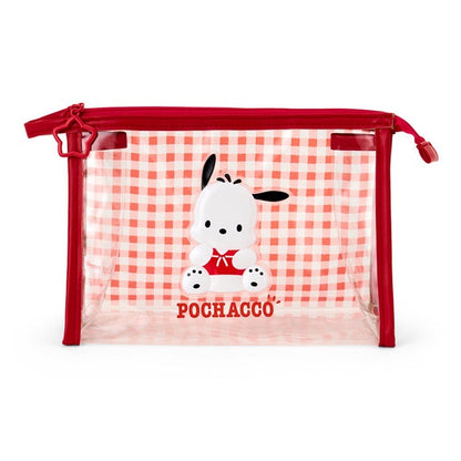SANRIO ORIGINAL POCHACCO CLEAR POUCH 3D PATCH