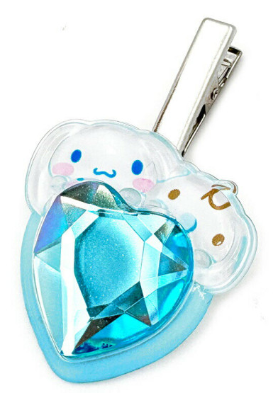 SANRIO ORIGINAL CINNAMOROLL X MILK HAIR CLIP BAG DECORATION (MAGICAL JEWELRY HEART)