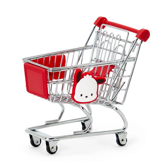 SANRIO ORIGINAL POCHACCO ACCESSORY CASE POCHACCO LOVES PEE-CHANS : SHOPPING CART
