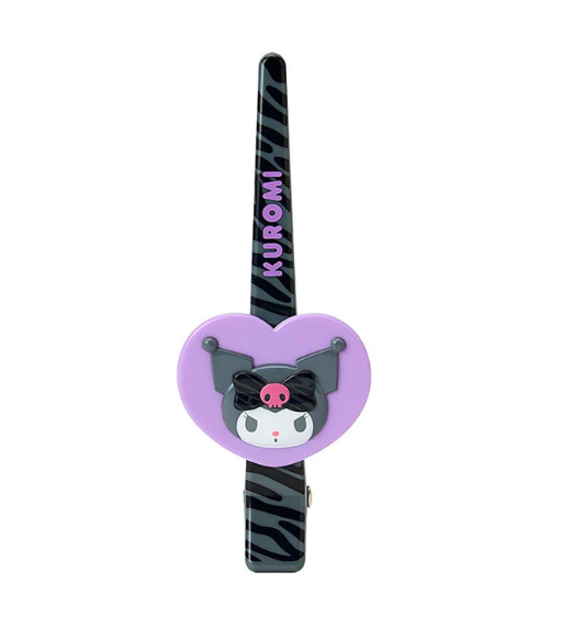 SANRIO ORIGINAL KUROMI LONG HAIR CLIP MONOTONE ANIMAL