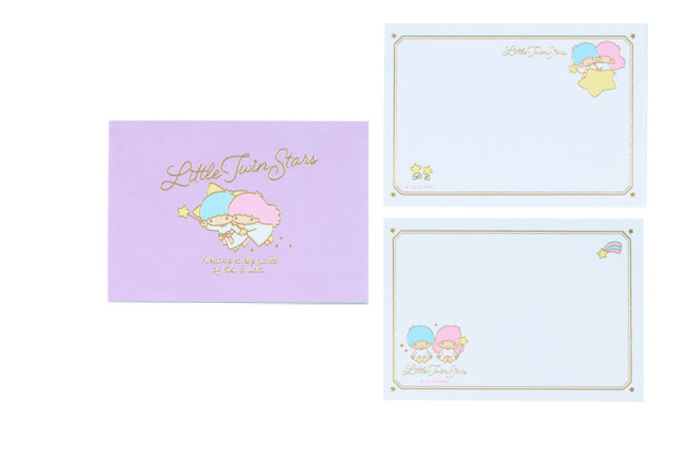 SANRIO ORIGINAL LITTLE TWIN STARS MESSAGE MINI PAD