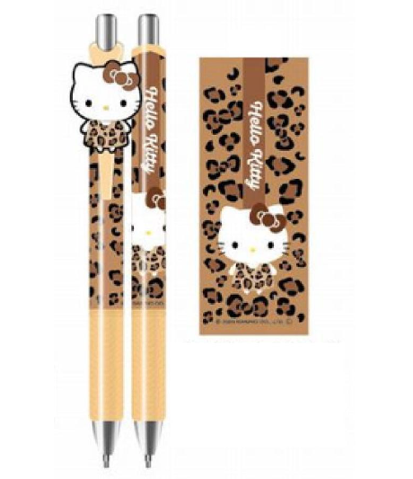 SANRIO ORIGINAL HELLO KITTY BALLPOINT PEN LEOPARD PRINT GAL