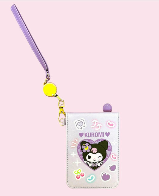 SANRIO ORIGINAL KUROMI TICKET HOLDER MILLENNIUM STYLE