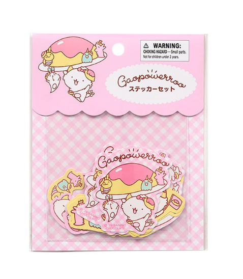 SANRIO ORIGINAL GAOPAWARU STICKER SET OMELET RICE