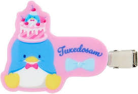 SANRIO JAPAN ORIGINAL TUXEDOSAM HAIR CLIP SET