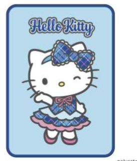 SANRIO HELLO KITTY THROW GIRLS GROUP