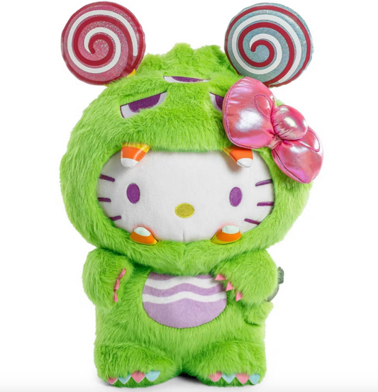 SANRIO HELLO KITTY SWEET KAIJU GREEN 16 IN PLUSH