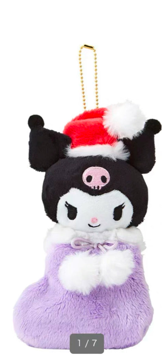 SANRIO ORIGINAL KUROMI HOLIDAY CHRISTMAS ORNAMENT