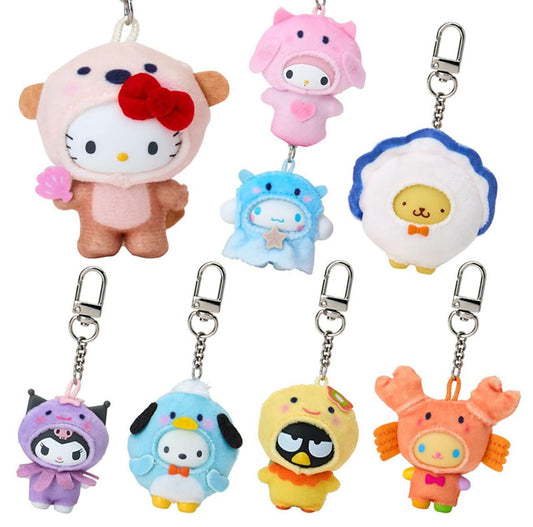 SANRIO CHARACTERS WATER CREATURES SECRET KEYCHAIN BLIND BOX