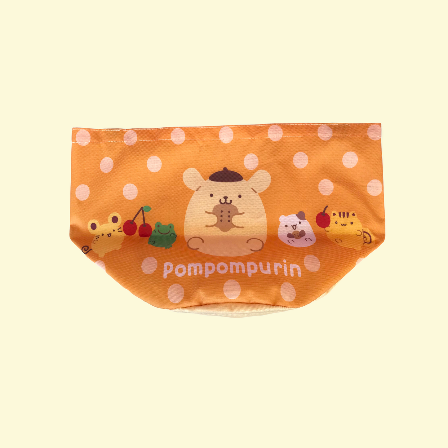 SANRIO JAPAN ORIGINAL POMPOMPURIN PN KUJI 2024 STORAGE BAG #3