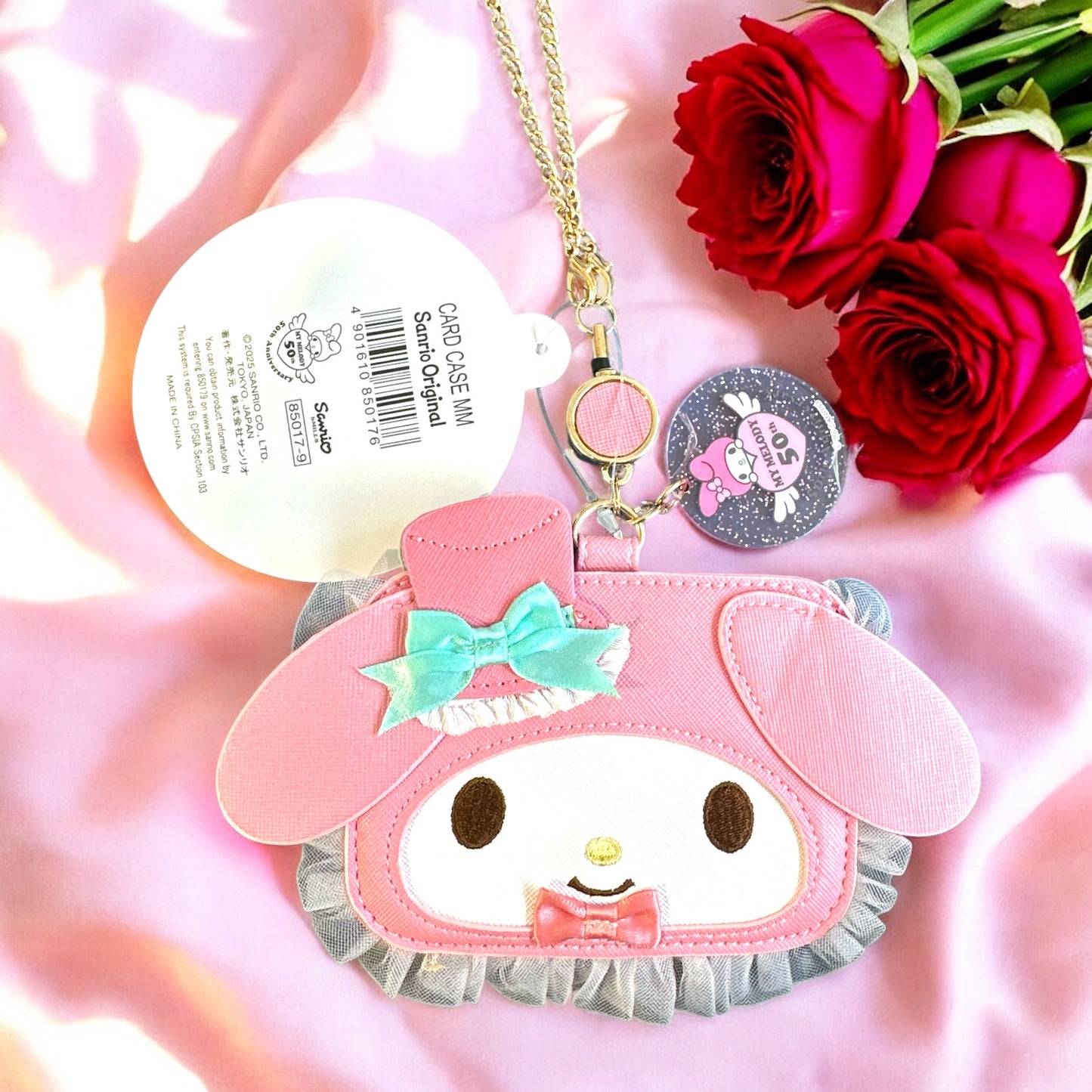 SANRIO ORIGINAL MY MELODY 50TH ANNIVERSARY CARD CASE