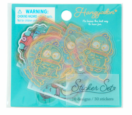 SANRIO ORIGINAL HANGYODON STICKER SET 2024