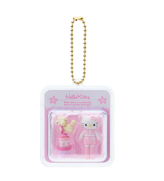 SANRIO ORIGINAL HELLO KITTY MINIATURE PACKAGE CHARM PINK (MINIATURE TOY)