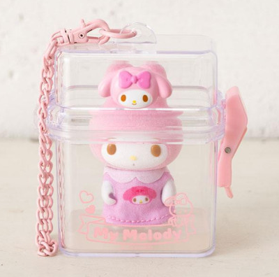 SANRIO JAPAN ORIGINAL MY MELODY DOLL CONTAINER CHARM