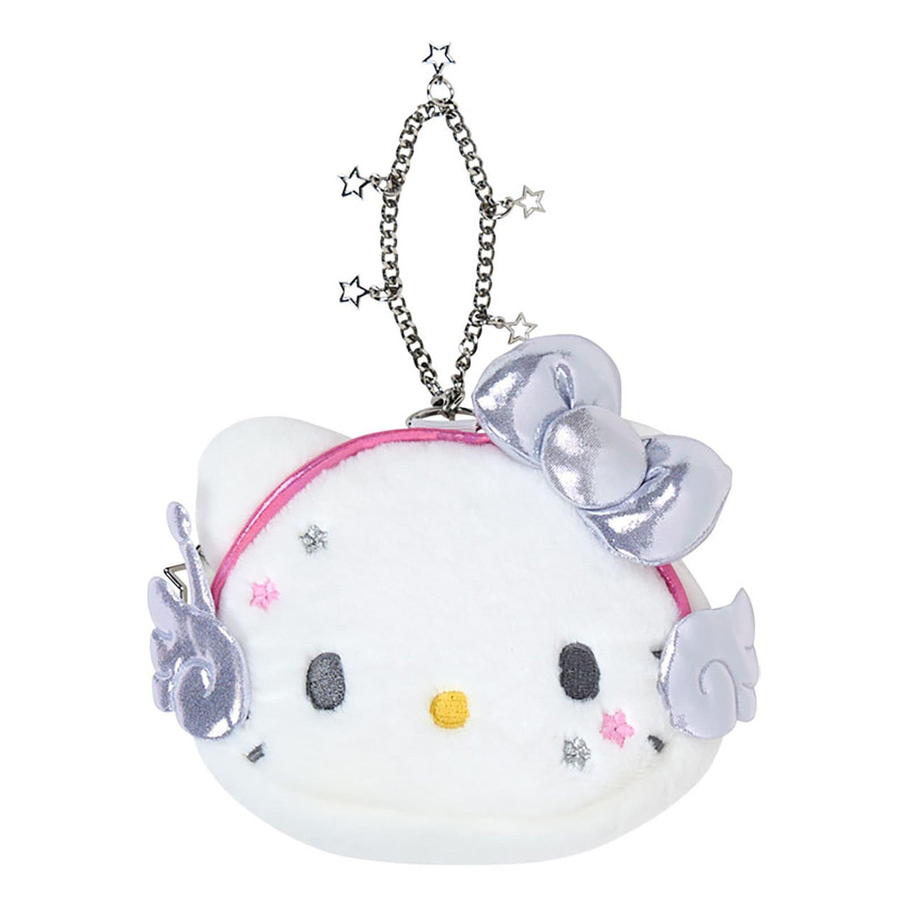 SANRIO ORIGINAL HELLO KITTY FACE SHAPED POUCH TOKIMEKI PLANET