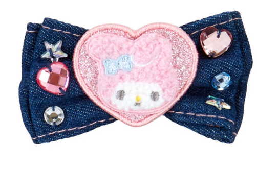 SANRIO ORIGINAL CHARACTERS HAIR CLIP DENIM PATCH BLIND BOX