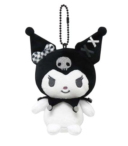 SANRIO ORIGINAL KUROMI GINGHAM CHECK SERIES BALL CHAIN MASCOT